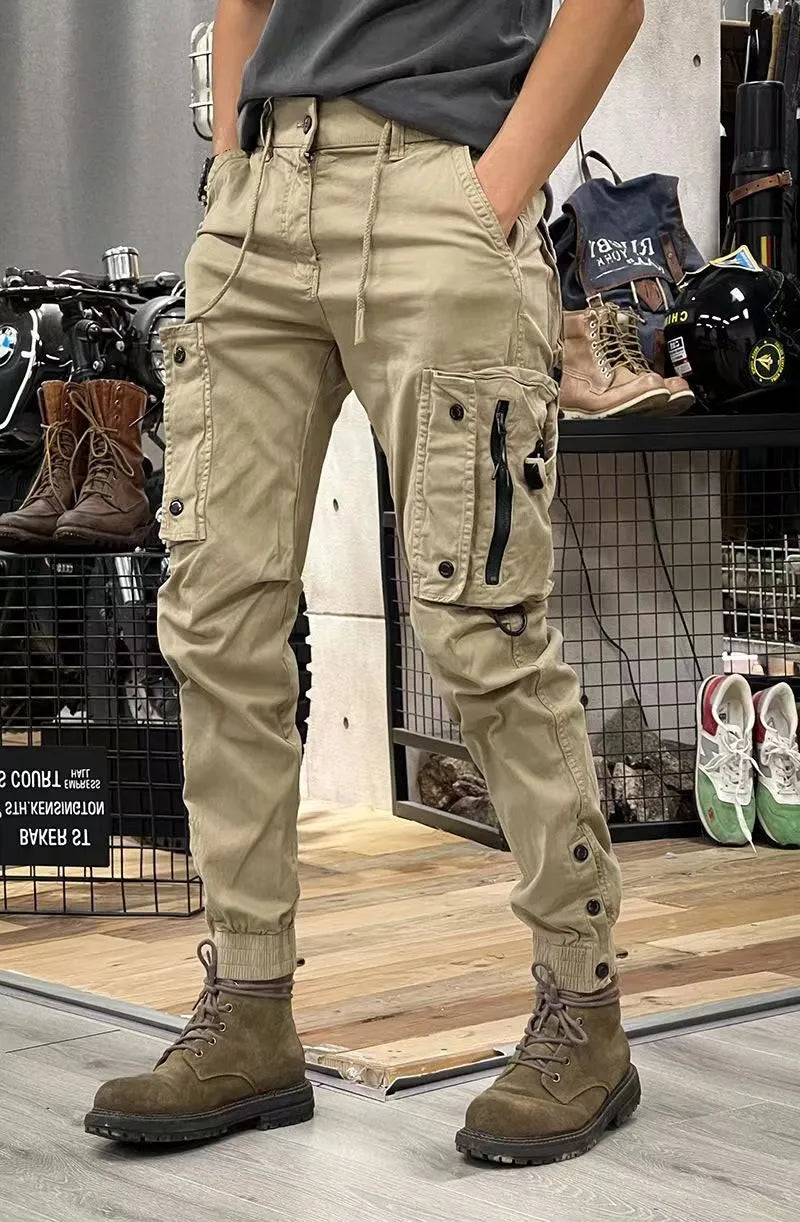Cargobroeken heren – Comfortabele cargo pants met zakken voor casual stijl