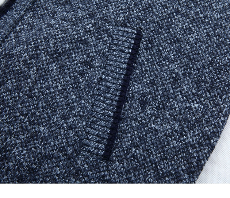 Heren cardigan met rits – Comfortabele en stijlvolle trui voor casual en sportief gebruik