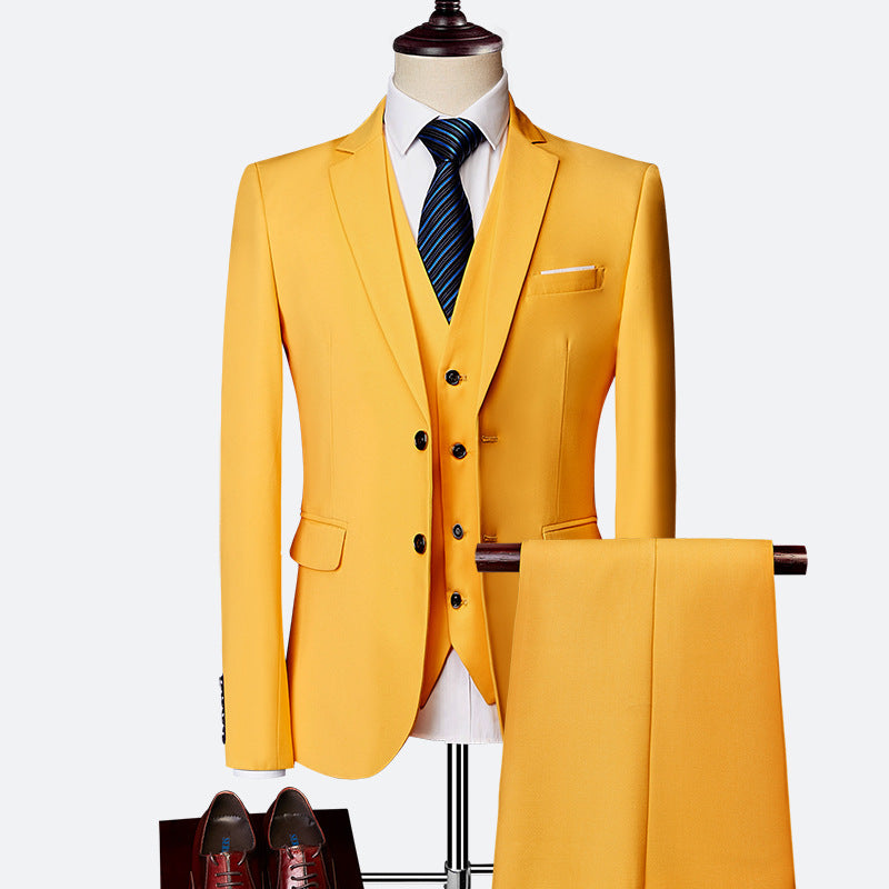 Herenpak set 3-delig – Formeel kostuum voor mannen, slim fit, stijlvol en elegant