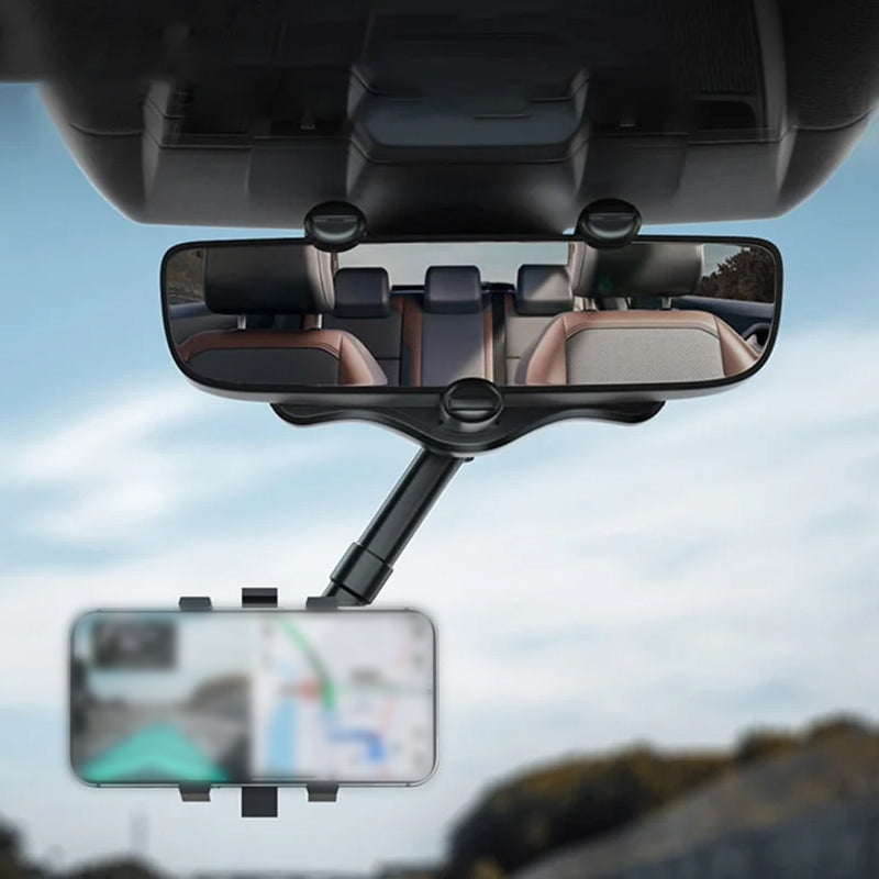 360° Draaibare Auto Spiegel Telefoonhouder