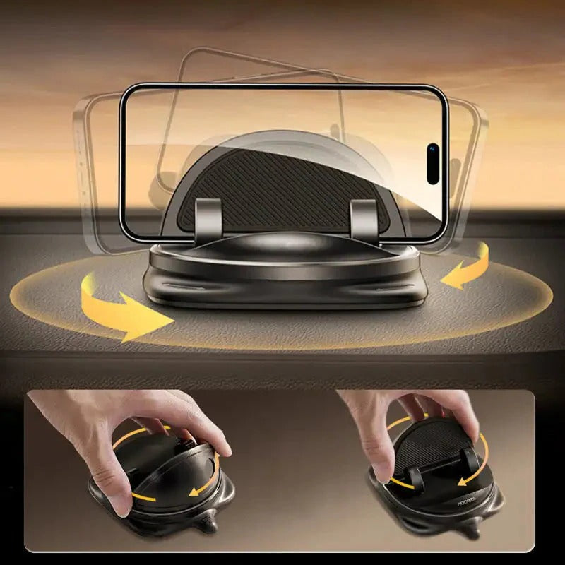 360° Draaibare Auto Telefoonhouder met Ventilatierooster Bevestiging