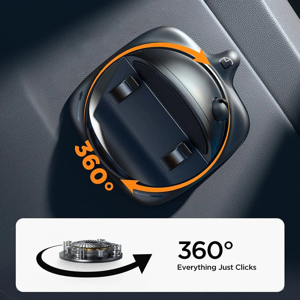 360° Draaibare Auto Telefoonhouder met Ventilatierooster Bevestiging