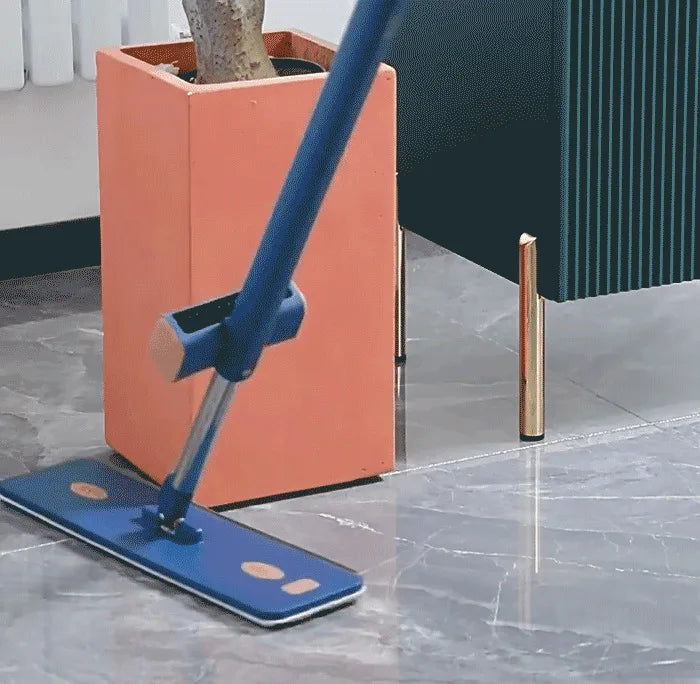 360° draaibare spinmop met microvezelkop voor vloeren en hoeken