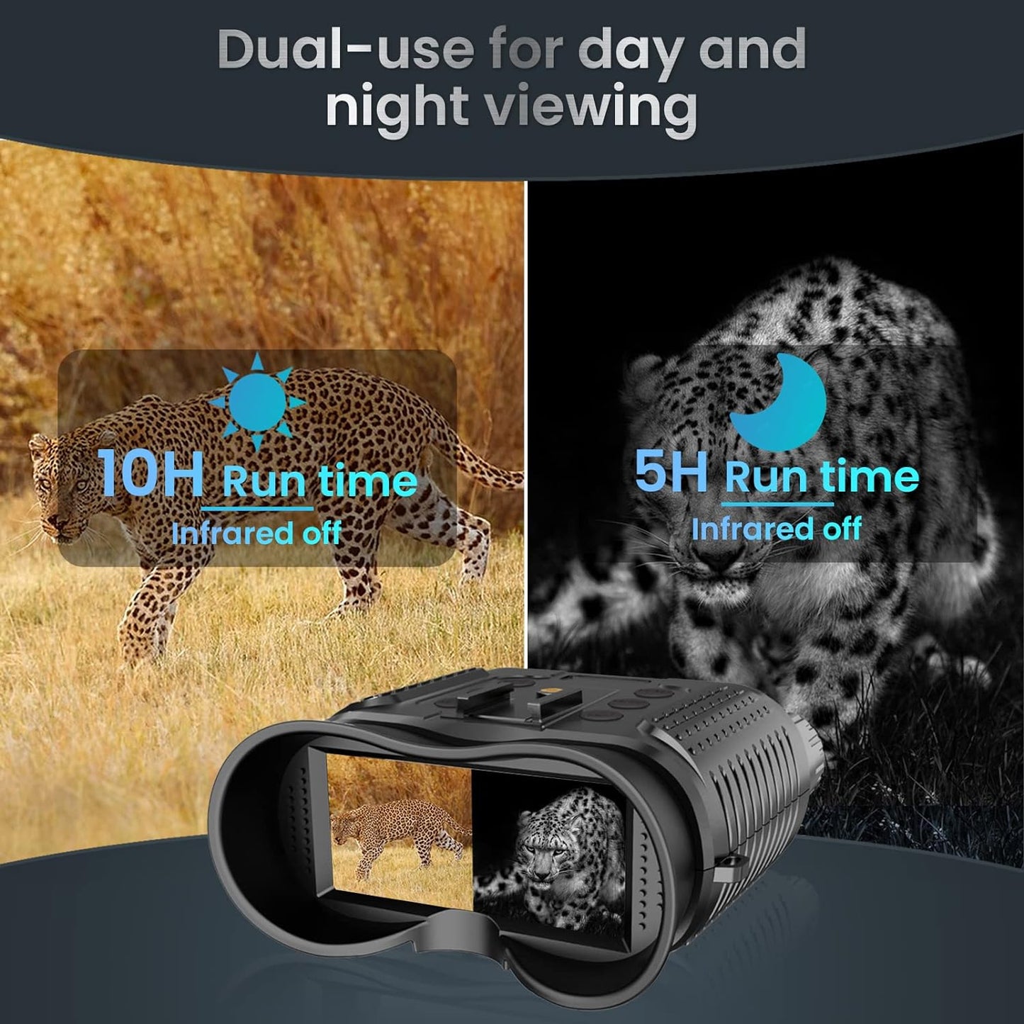 3D Nachtzicht Goggles Verrekijkers Nachtzichtapparatuur