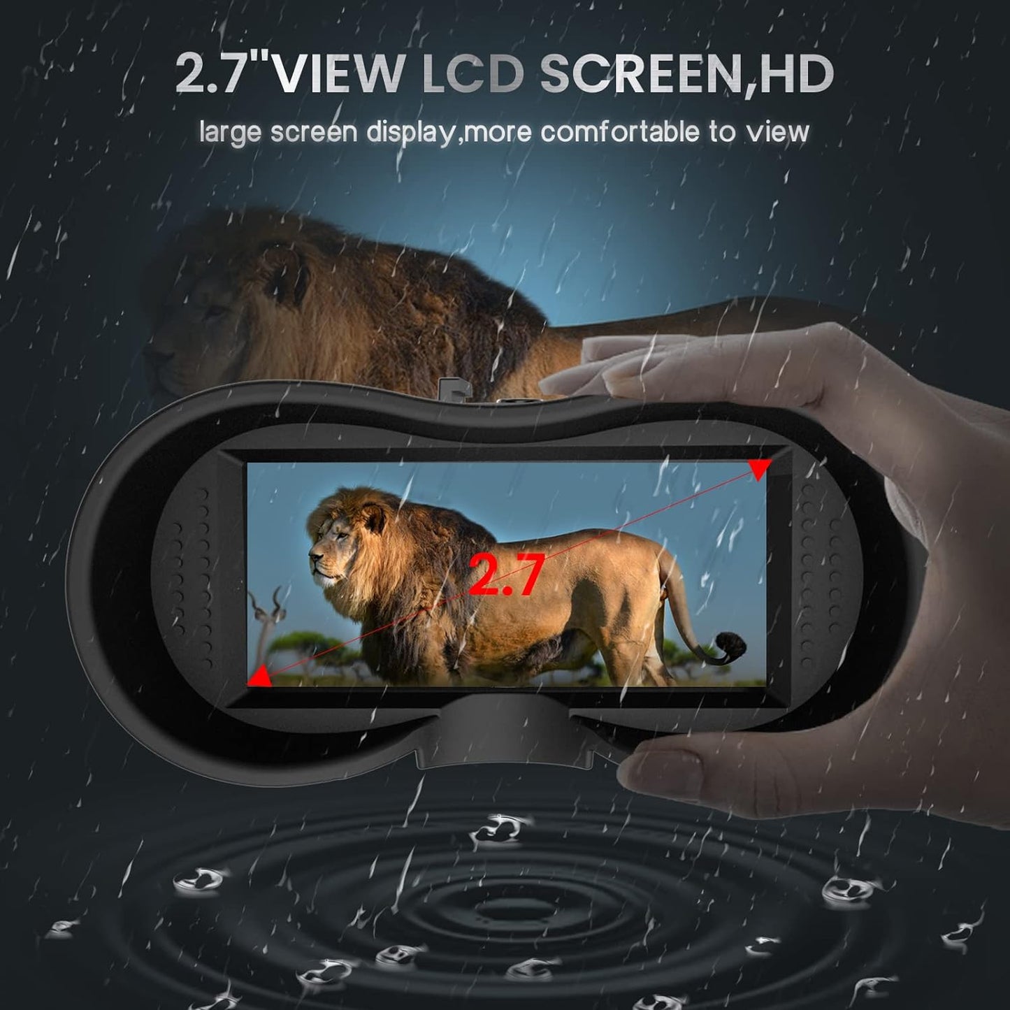 3D Nachtzicht Goggles Verrekijkers Nachtzichtapparatuur