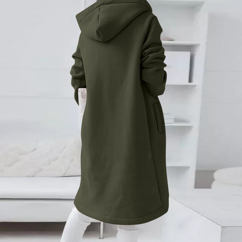 Kapuzenjack voor dames – Comfortabele ritsjack met trendy design en zachte stof