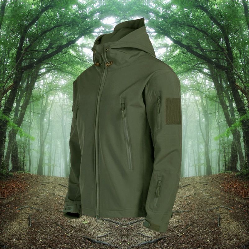 Waterdicht Outdoor-Jack Heren – Lichtgewicht en Ademend Jack voor Avontuur