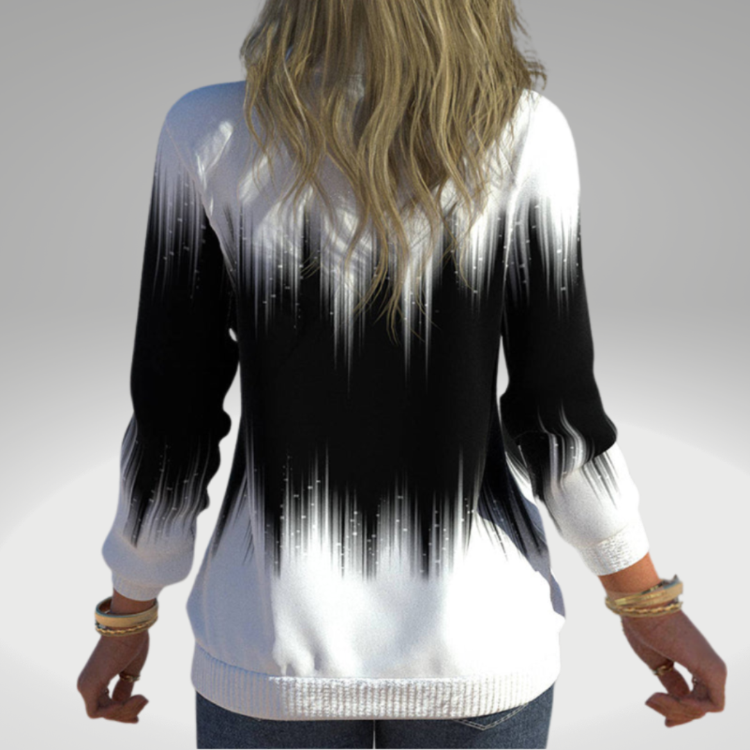 Monochrome trui dames – Schitterende trui van zachte stof voor casual stijl