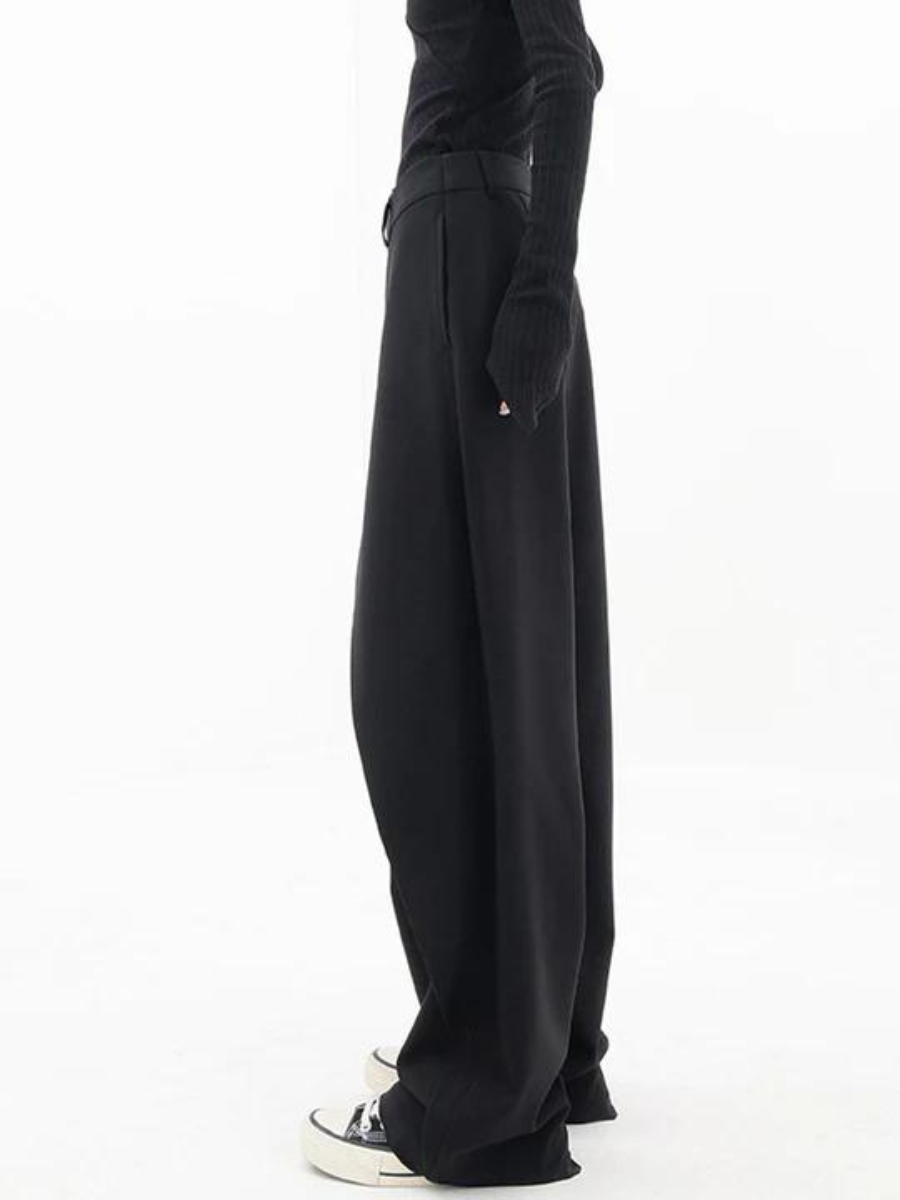 Asymmetrische broek dames – Wijde pijpen, trendy design voor casual en feestelijke gelegenheden