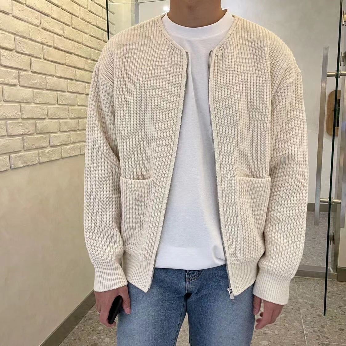 Heren Vest – Stijlvol gebreid vest voor mannen, casual en comfortabel