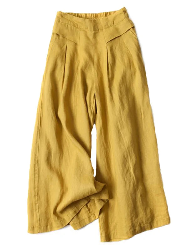 Hoge taille broek dames – Wijde pijpen trendy en comfortabel voor elke gelegenheid
