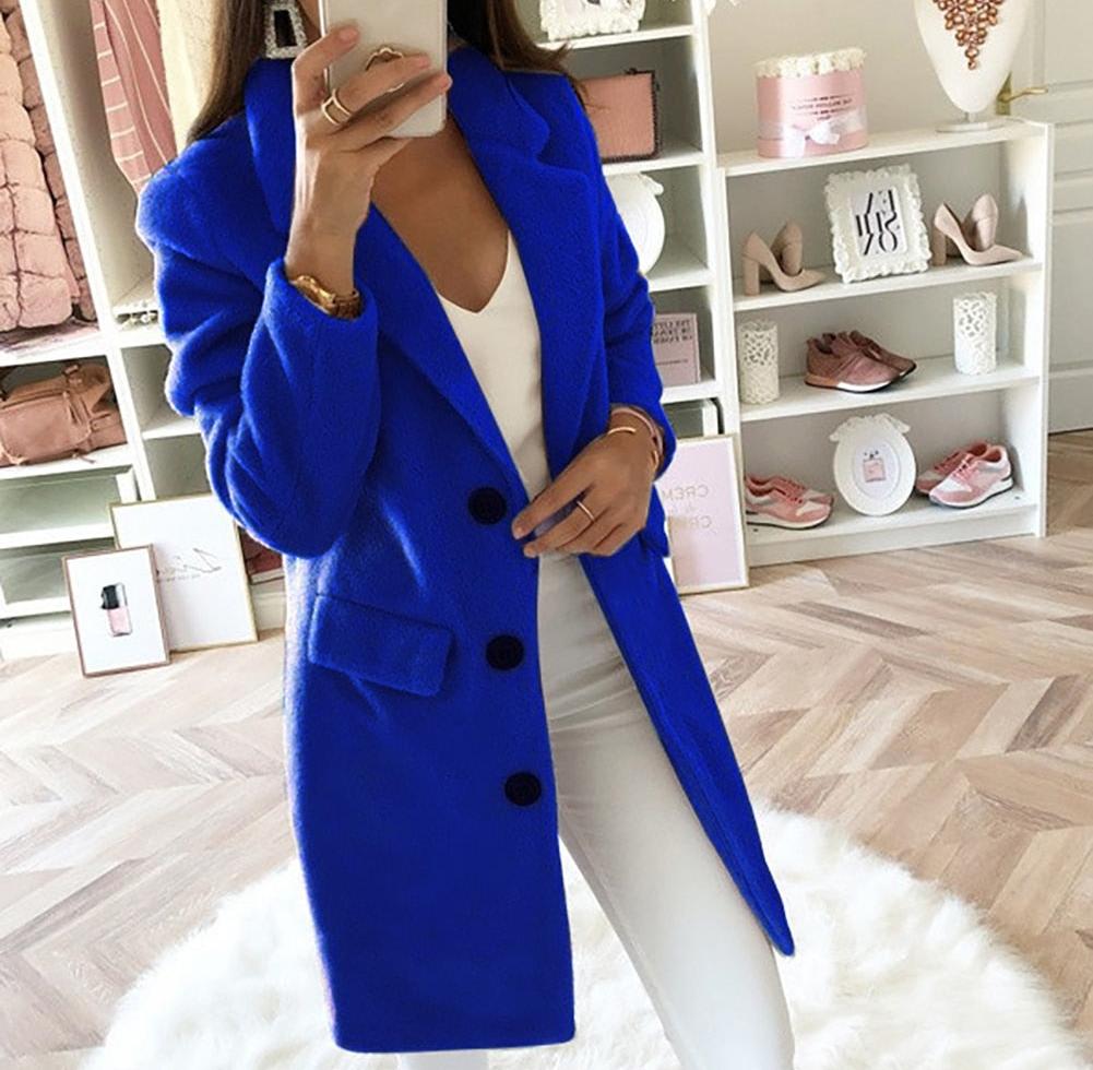 Lange jas dames – Elegante trenchcoat met ceintuur voor herfst en winter