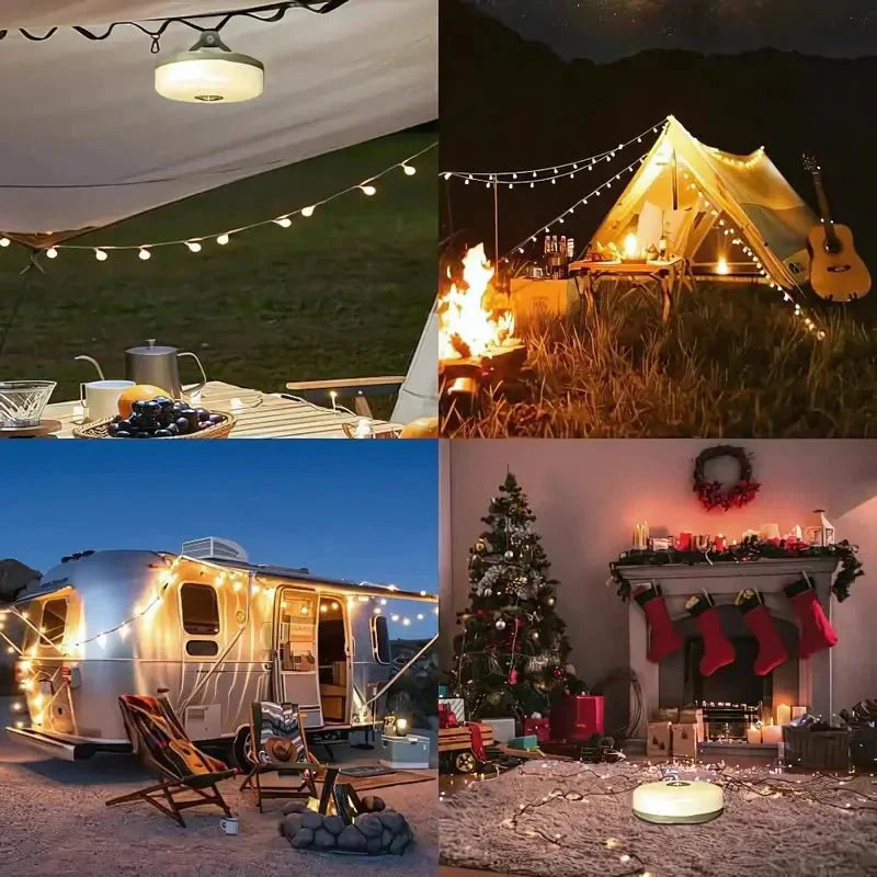 4-in-1 Kamplamp Uittrekbaar LED Licht