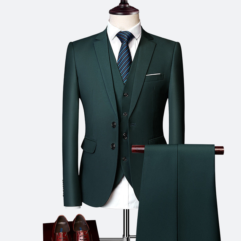 Herenpak set 3-delig – Formeel kostuum voor mannen, slim fit, stijlvol en elegant