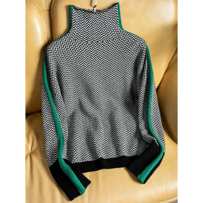 Dames Rollkragenpullover - Stijlvolle en Comfortabele Trui voor Herfst
