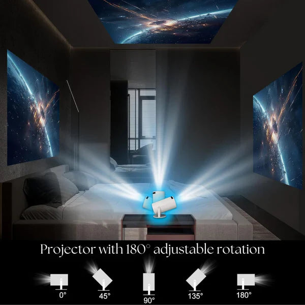 4K Projector Slimme HD