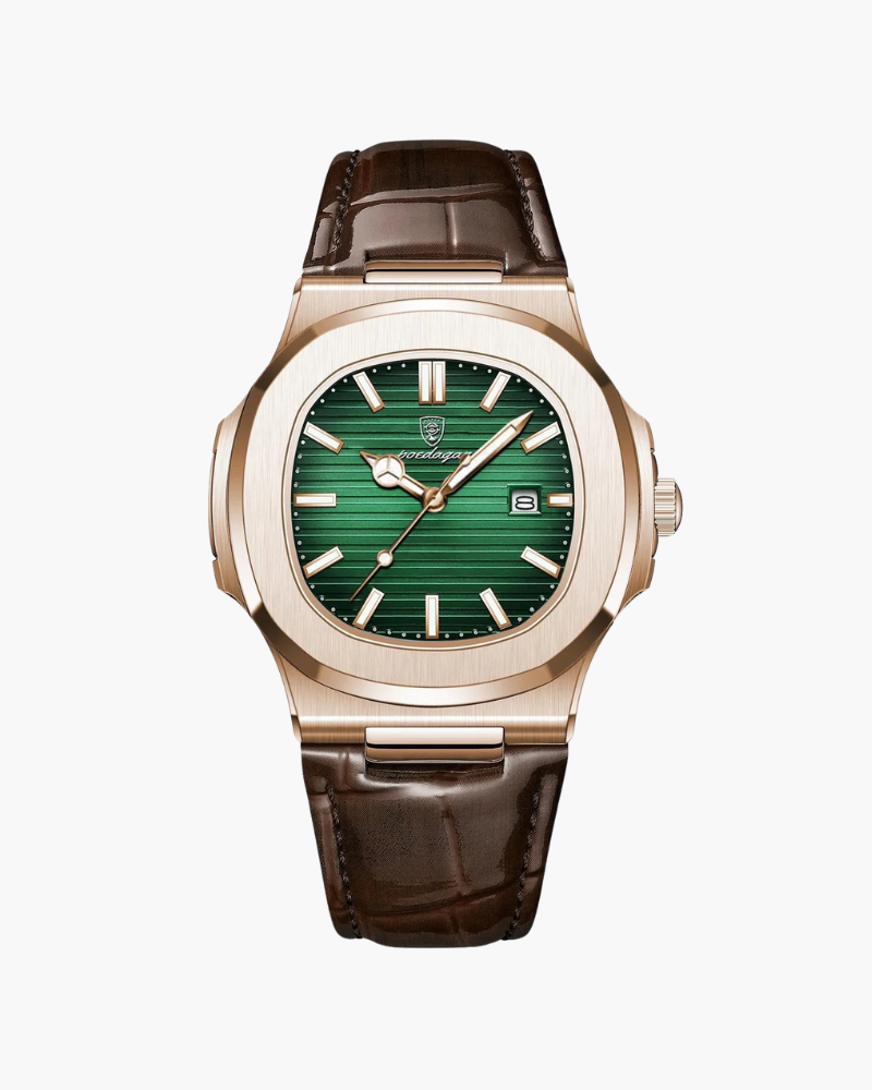 Horloge leren heren – Echte leren horloge met stijlvol design en duurzaamheid