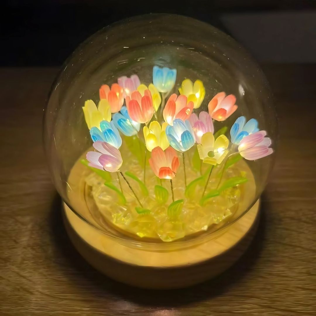 Tulip LED Nachtlamp Dimbaar Tafelmodel