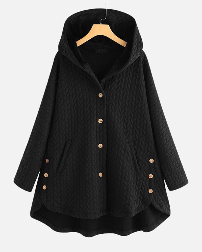 Geknoopte Jas Dames – Trendy Geknoopte Lange Jas voor Herfst en Winter
