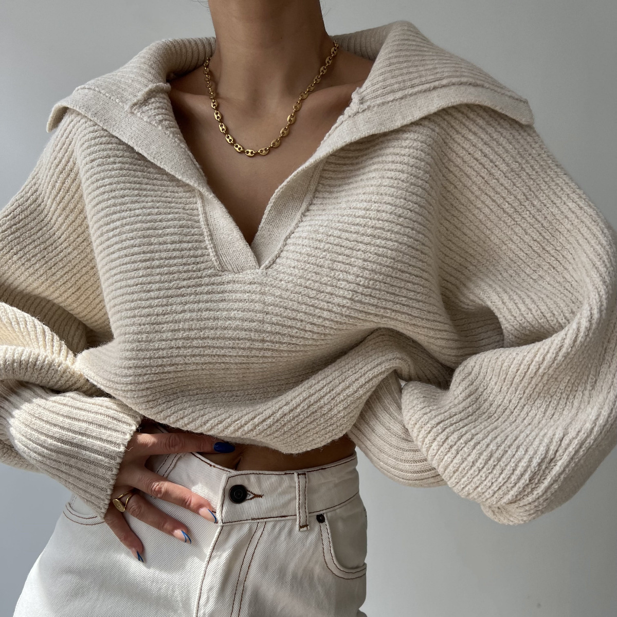 Oversized Trui Dames – Comfortabele Trui van Zachte Materialen voor Casual Stijl