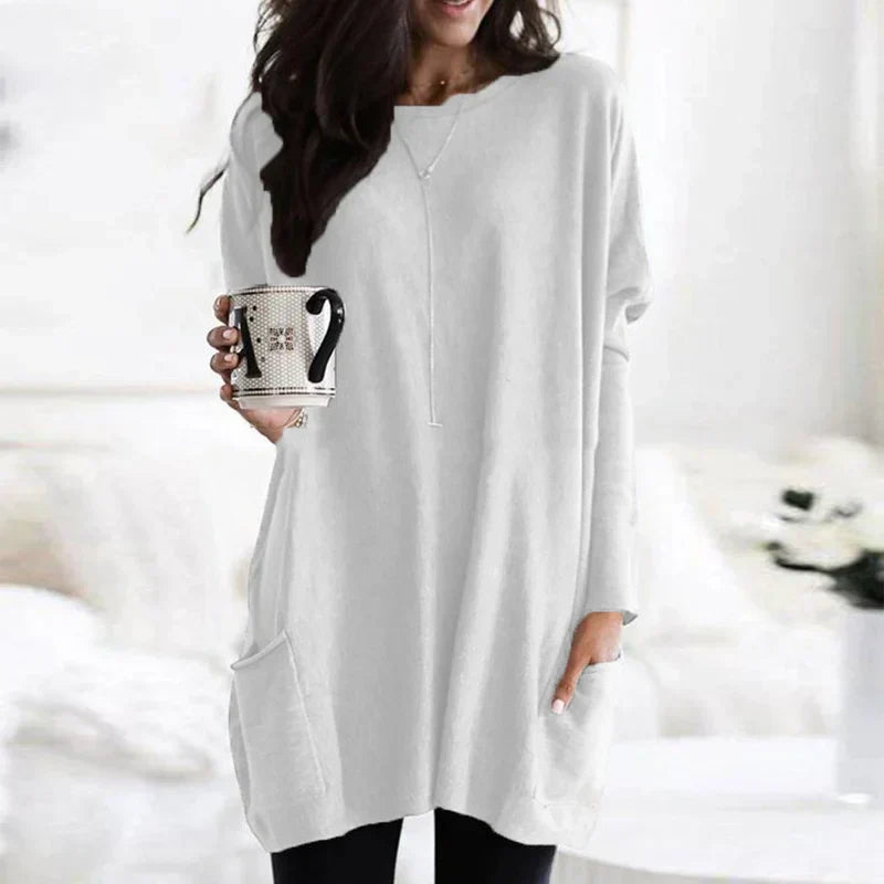 Langarmhemd Dames – Stijlvol Blouse met Lange Mouwen voor Elke Gelegenheid