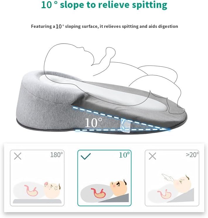Baby Wieg Wedge Lounger Anti-Reflux Bed voor Zuigelingen