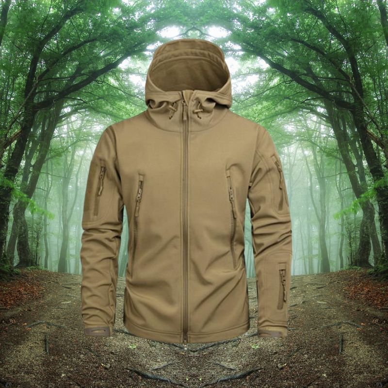 Waterdicht Outdoor-Jack Heren – Lichtgewicht en Ademend Jack voor Avontuur