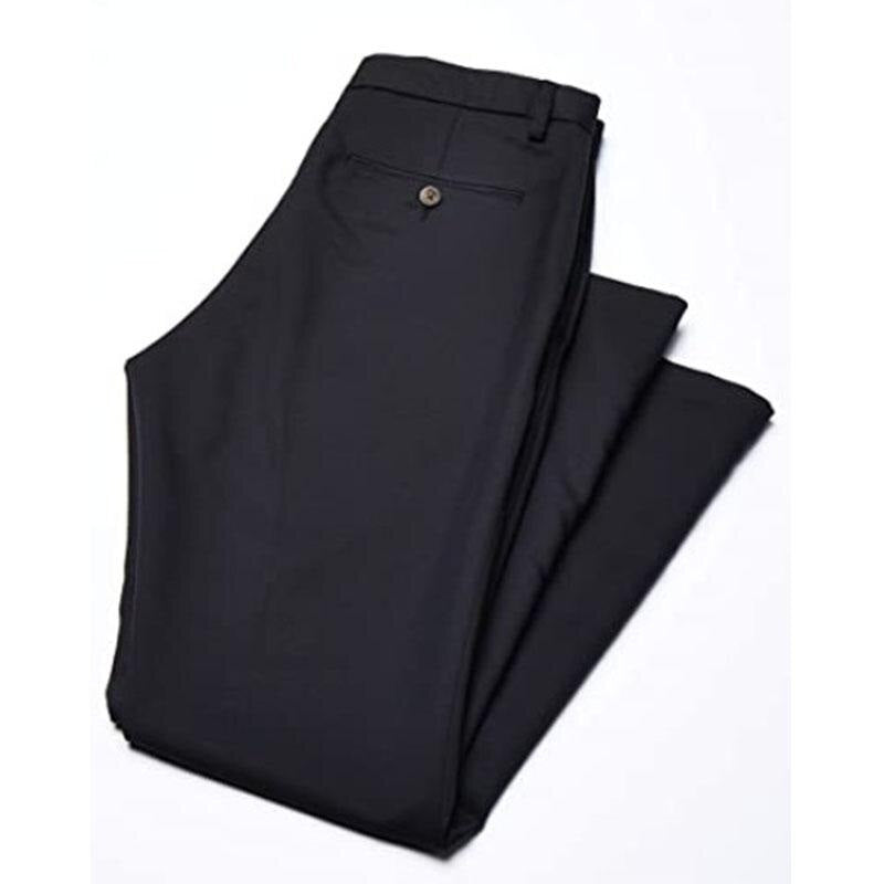Elastische Pakbroek Heren – Hoge Taille, Comfortabele en Stijlvolle Broek voor Casual en Formele Gelegenheden