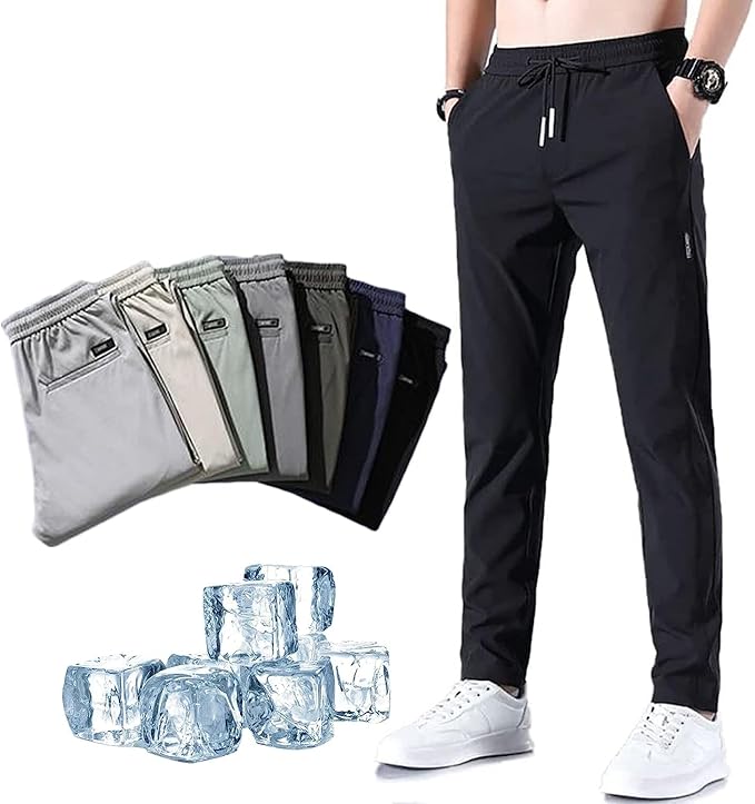 Joggingbroek voor Mannen – Casual Stretchbroek met Comfortabele Pasvorm en Stijl