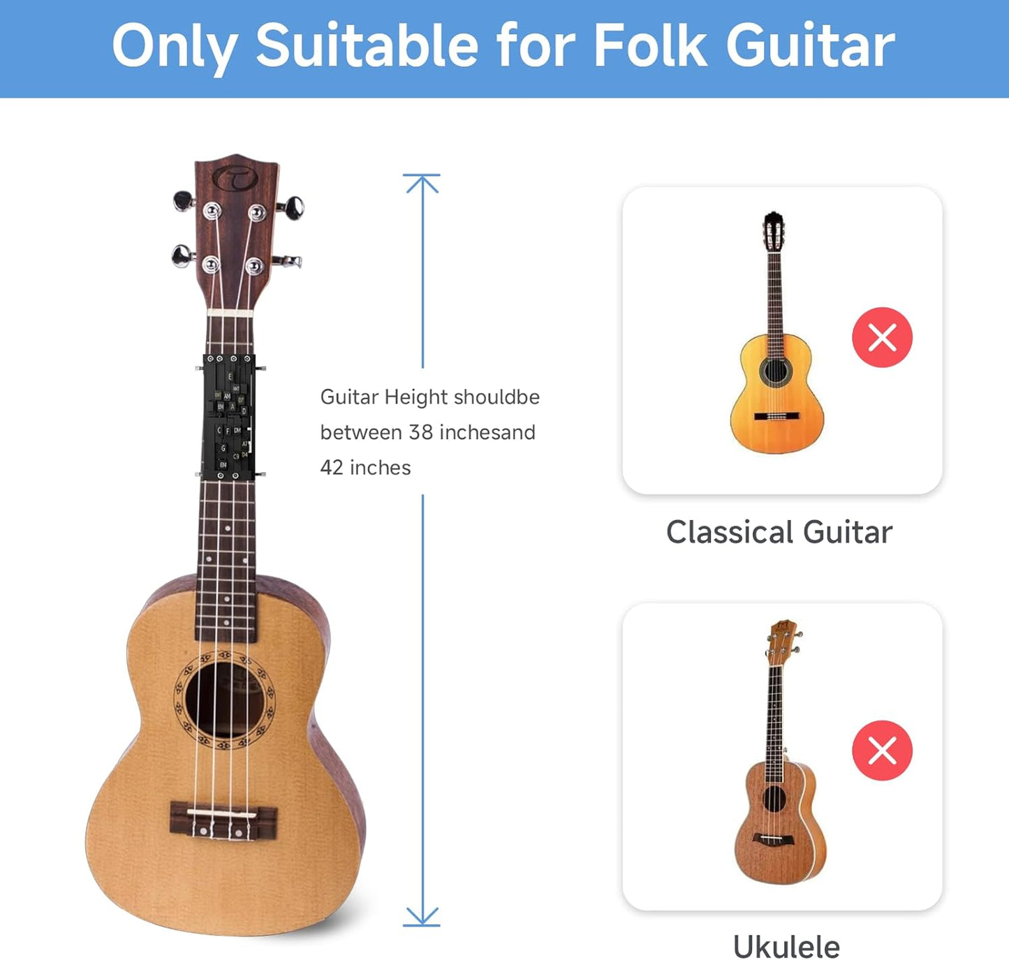 Gitaar Akkoord Trainer Beginners Akoestische Gitaar Akkoorden