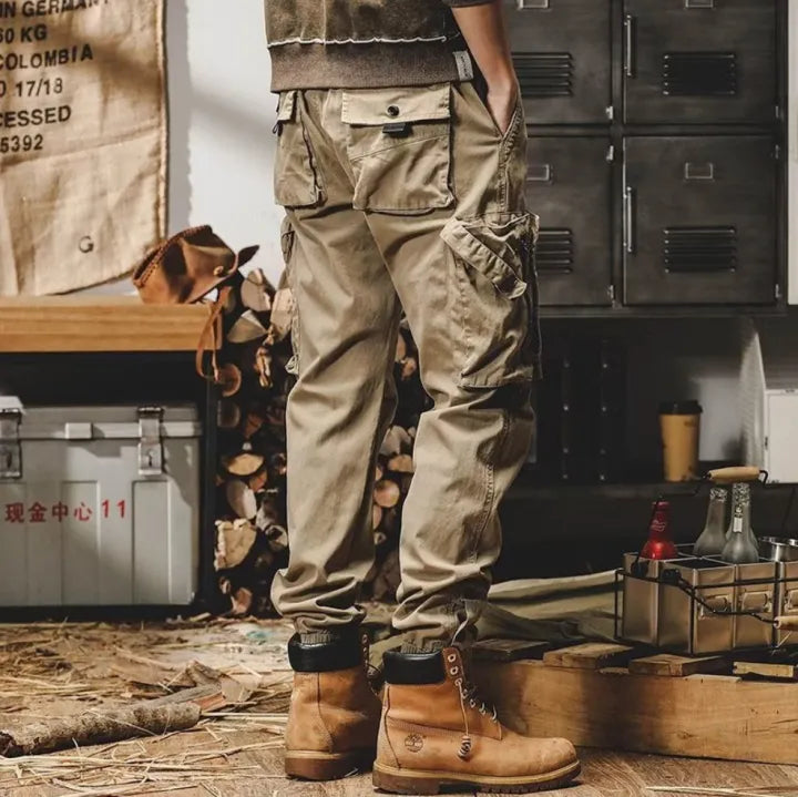 Cargobroeken heren – Comfortabele cargo pants met zakken voor casual stijl