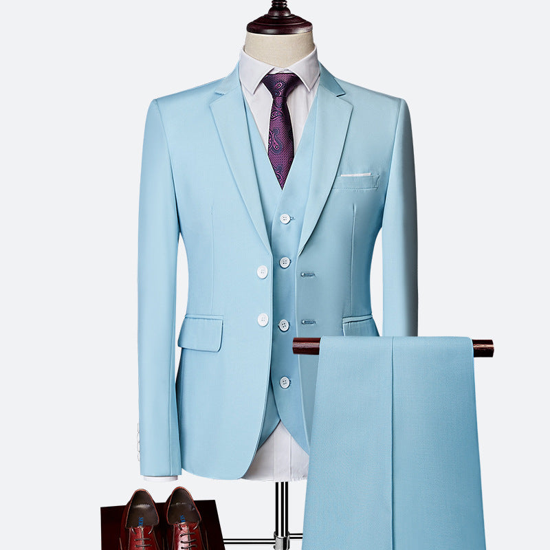Herenpak set 3-delig – Formeel kostuum voor mannen, slim fit, stijlvol en elegant