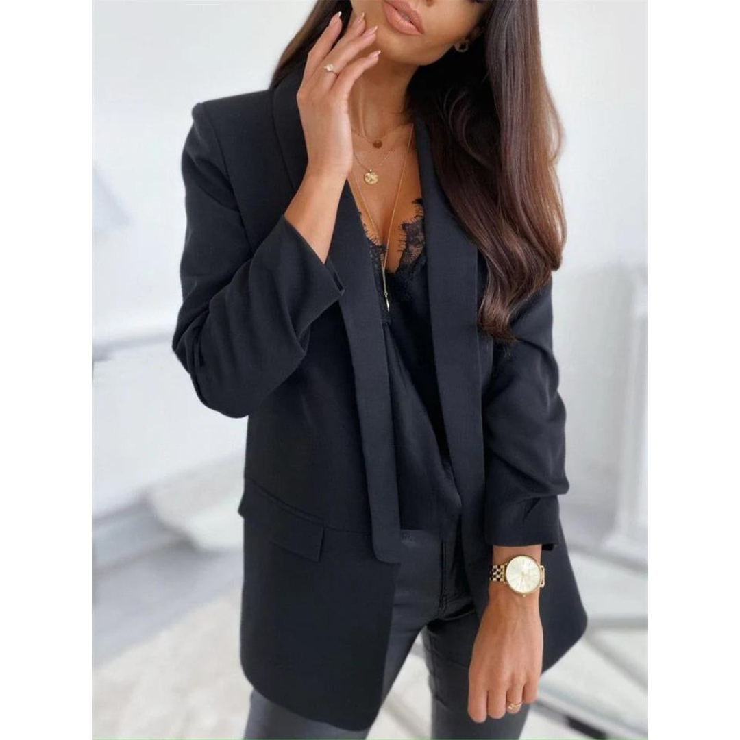 Open Blazer Dames – Elegante Blazer voor Casual en Formele Gelegenheden