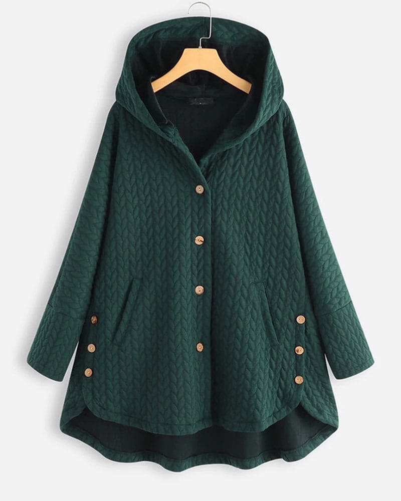 Geknoopte Jas Dames – Trendy Geknoopte Lange Jas voor Herfst en Winter