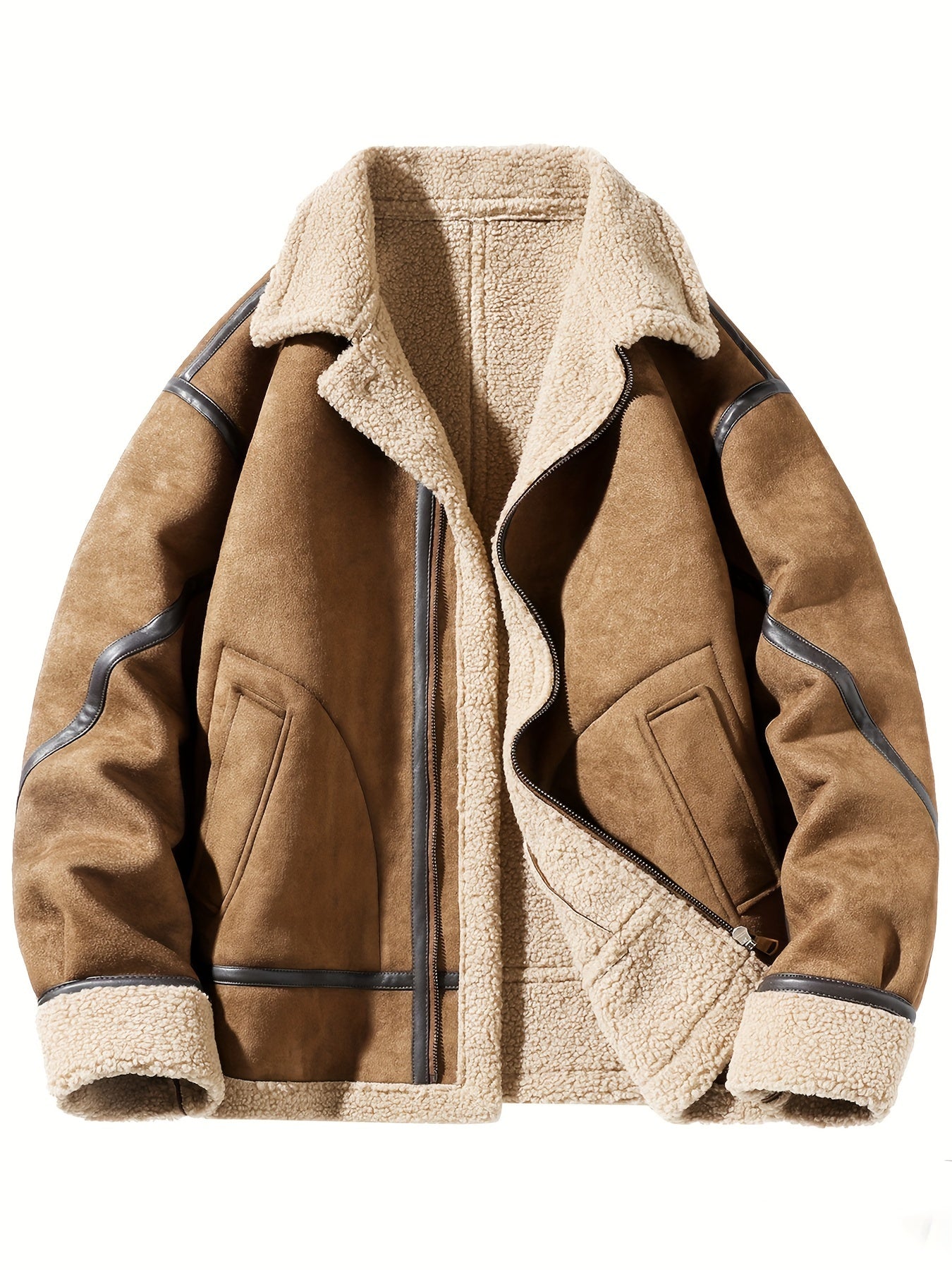 Fluffy Jack heren – Comfortabele en stijlvolle fleece jas voor buiten