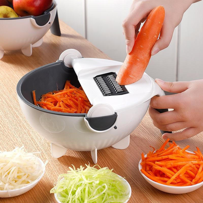 7-in-1 hakker en groentesnijder multifunctioneel keukenapparaat