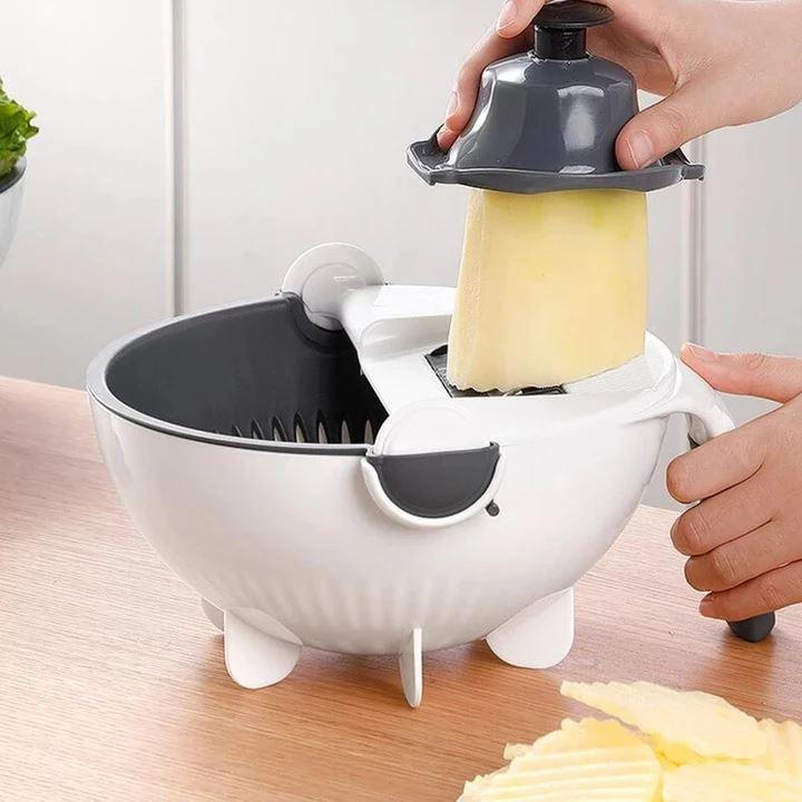 7-in-1 hakker en groentesnijder multifunctioneel keukenapparaat