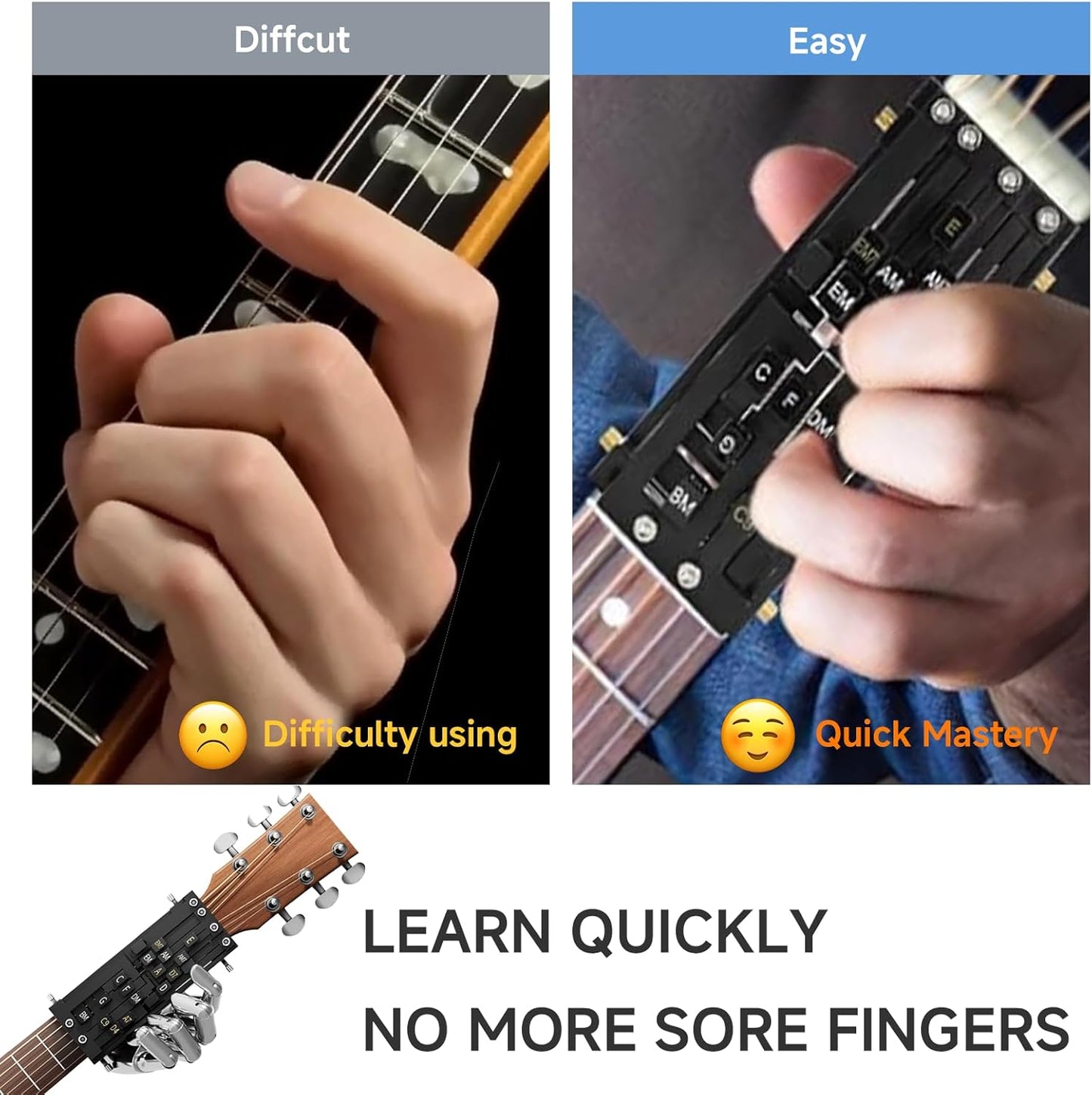 Gitaar Akkoord Trainer Beginners Akoestische Gitaar Akkoorden