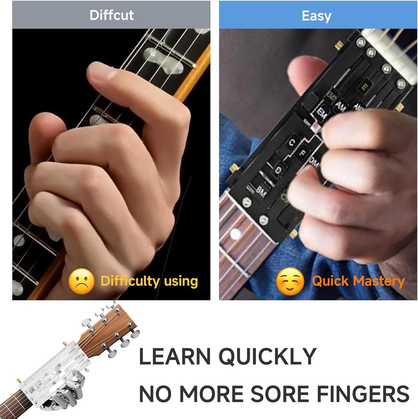 Gitaar Akkoord Trainer Beginners Akoestische Gitaar Akkoorden