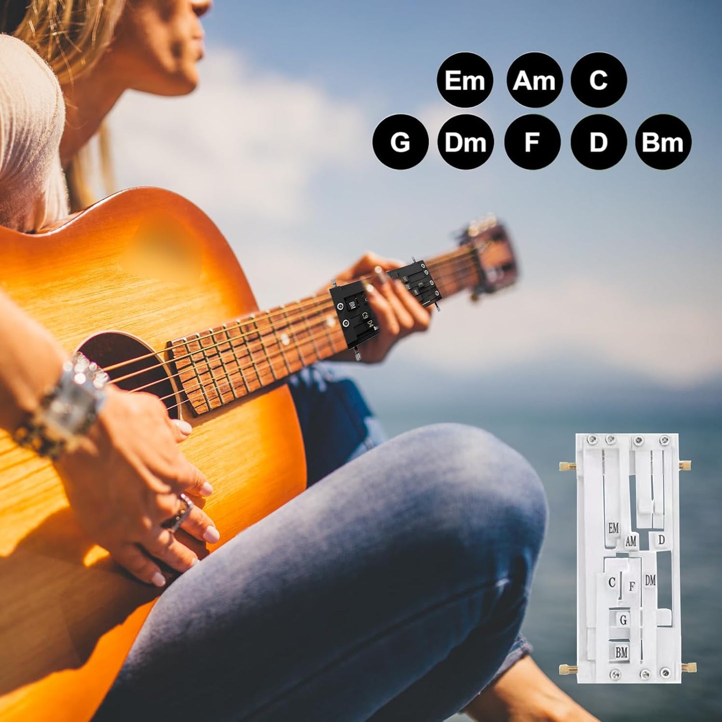 Gitaar Akkoord Trainer Beginners Akoestische Gitaar Akkoorden