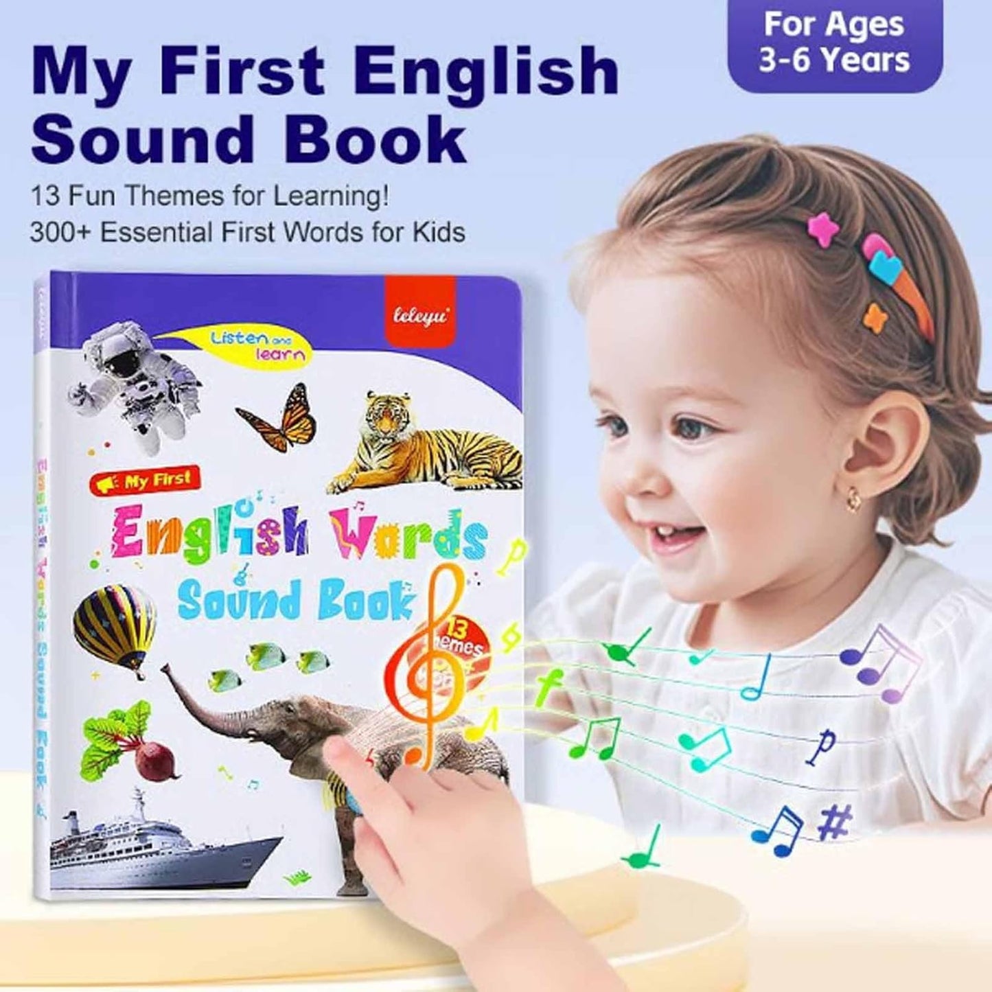 Interactief Alfabet Boek Geluid Foneem Leer Speelgoed