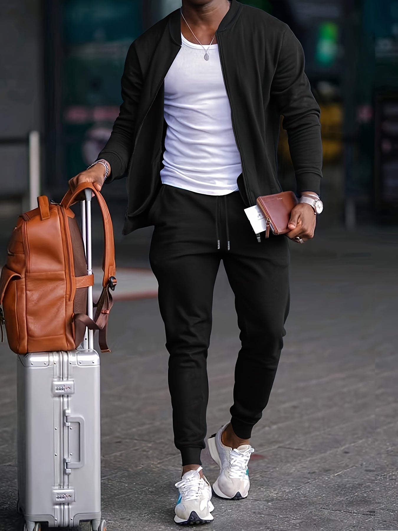 Herenbroek met ritssluiting – Comfortabele en stijlvolle broek voor mannen