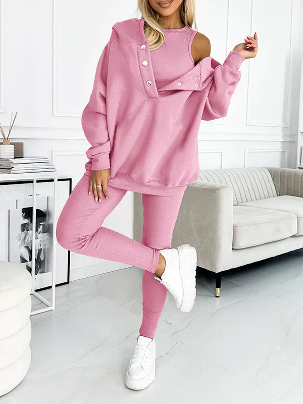 3-delig Dames Set – Elegante Outfit voor Feestelijke Gelegenheden