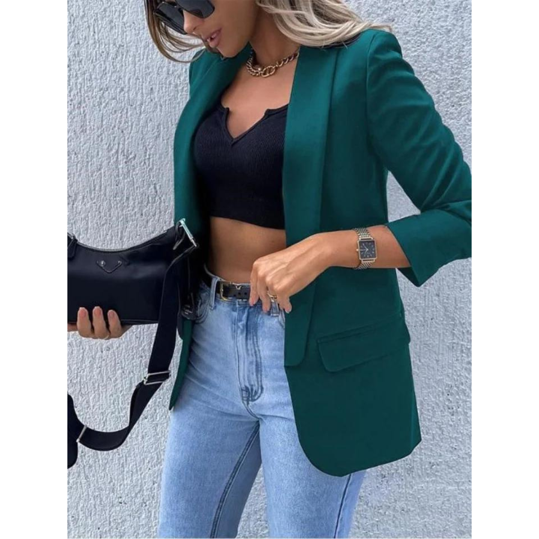 Open Blazer Dames – Elegante Blazer voor Casual en Formele Gelegenheden