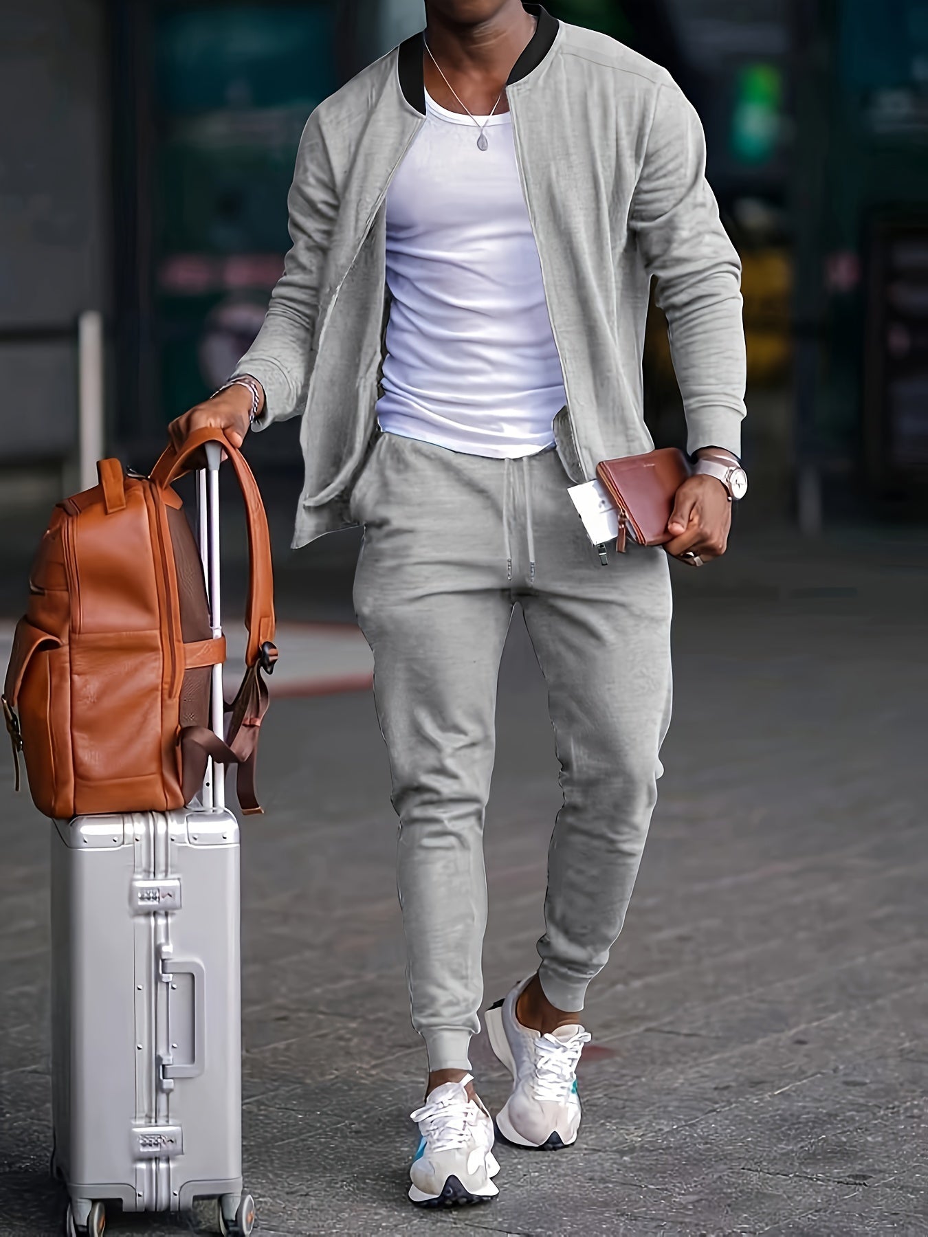 Herenbroek met ritssluiting – Comfortabele en stijlvolle broek voor mannen
