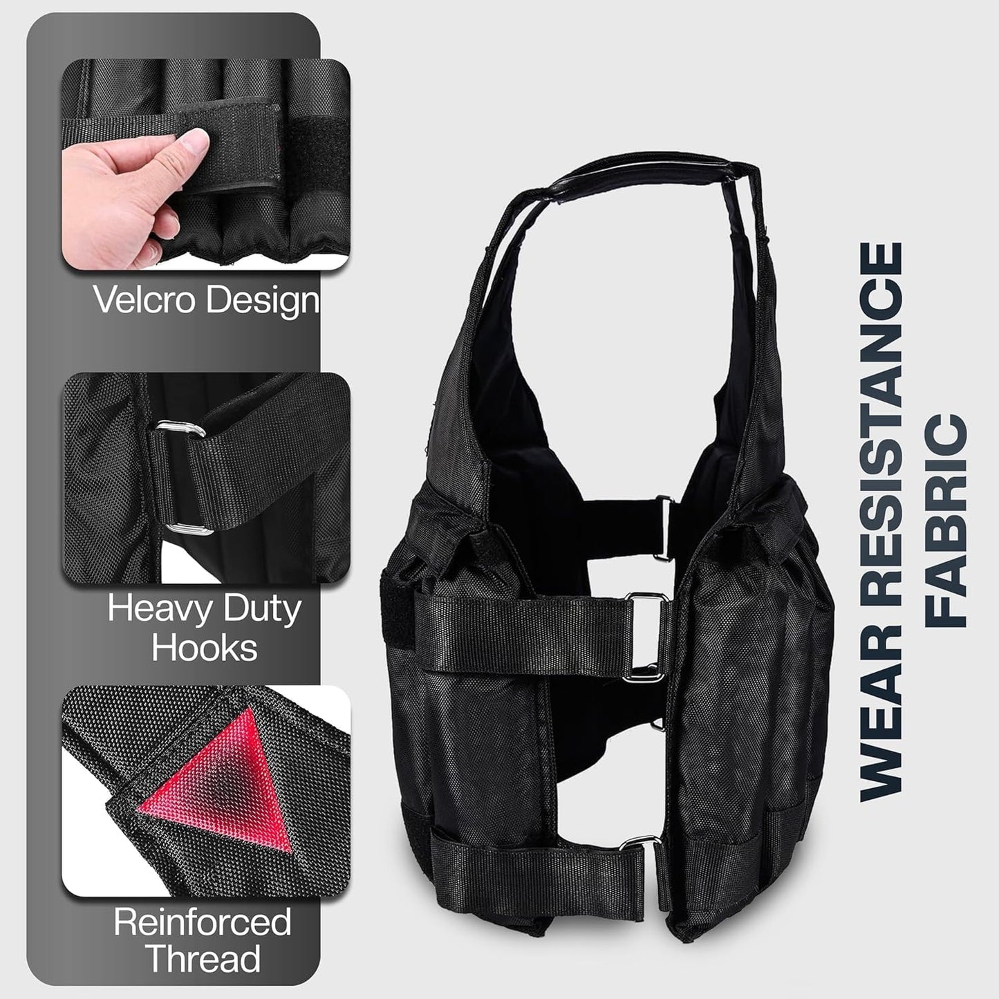 Gewichtsvest 5Kg 10Kg 20Kg voor Training