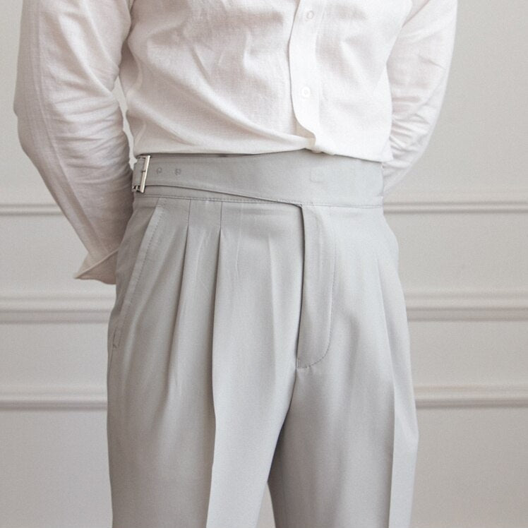 Formele Broek Heren – Stijlvolle Chino's van Katoen voor Feest en Werk