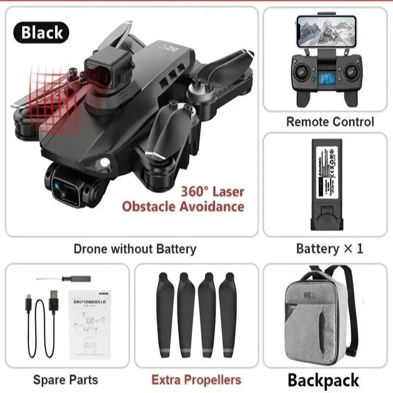 8K HD Drone met Dubbele Camera en GPS