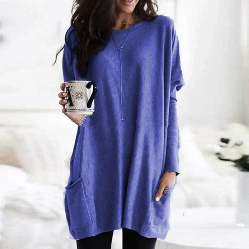 Langarmhemd Dames – Stijlvol Blouse met Lange Mouwen voor Elke Gelegenheid