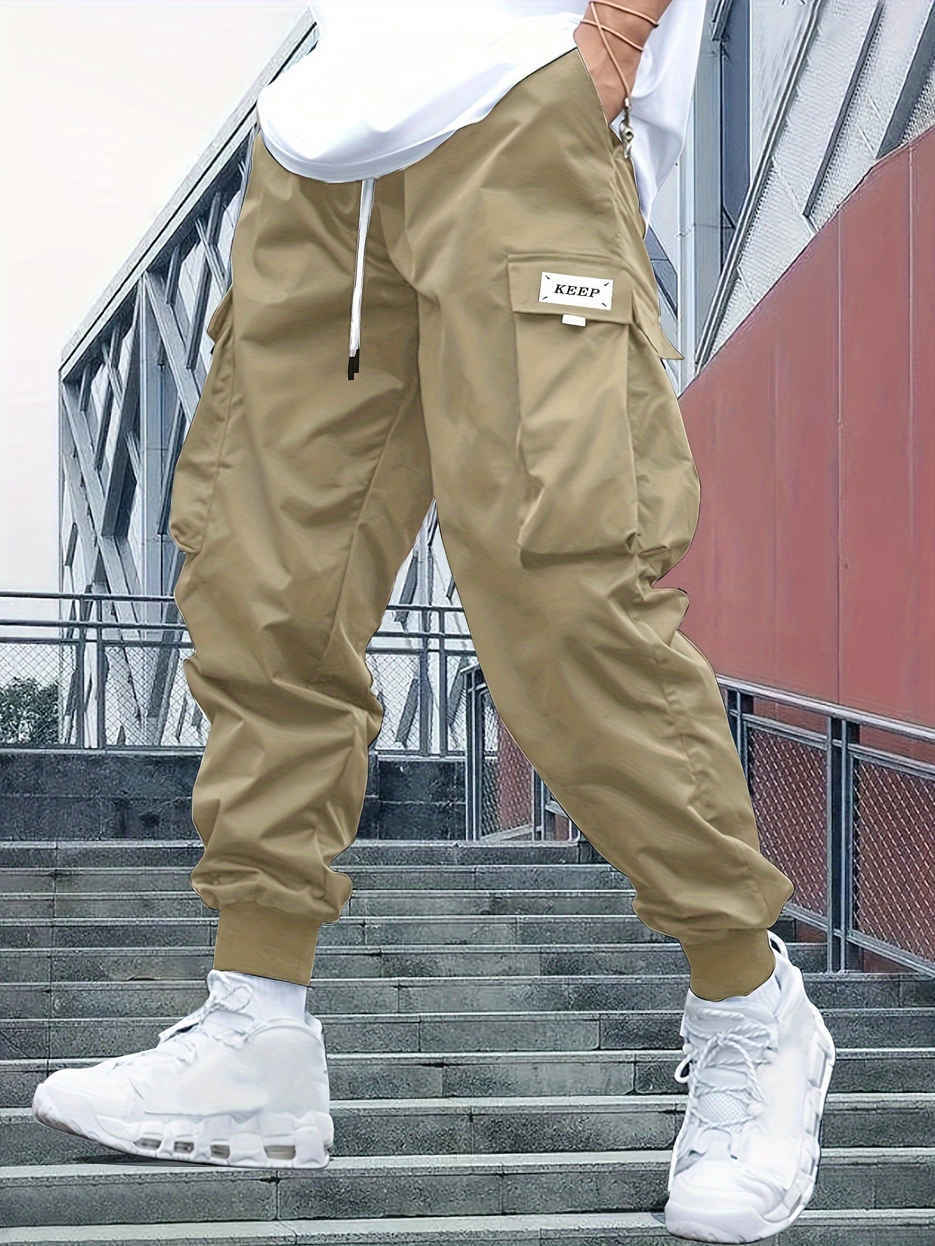 Heren Cargo Joggerbroek – Comfortabele en stijlvolle joggers voor casual gebruik